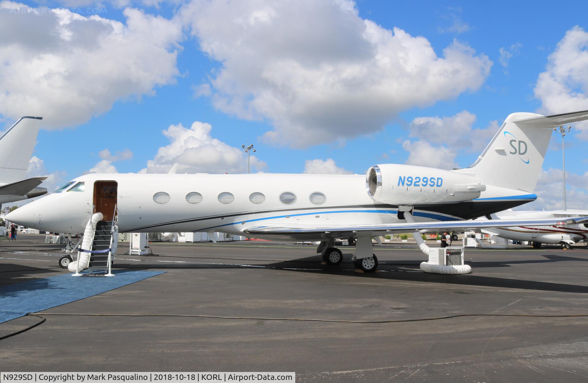 N929SD, 1987 Gulfstream Aerospace G-IV C/N 1024, Gulfstream G-IV