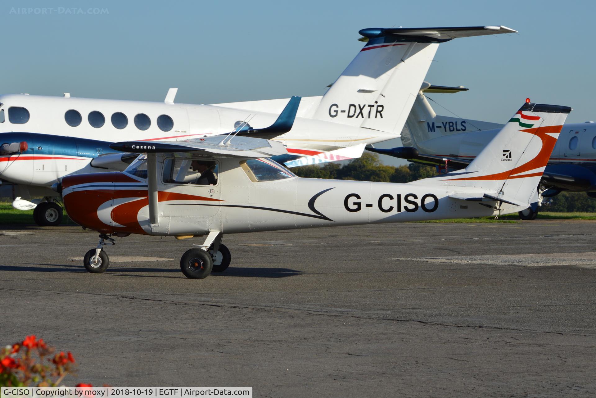 G-CISO, 1967 Cessna 150G C/N 150-66914, Cessna 150G at Fairoaks. Ex HS-SJT