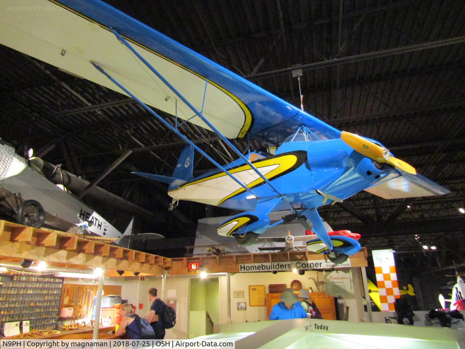 N9PH, 1974 Pober P-9 Pixie C/N 109, at EAA musuem