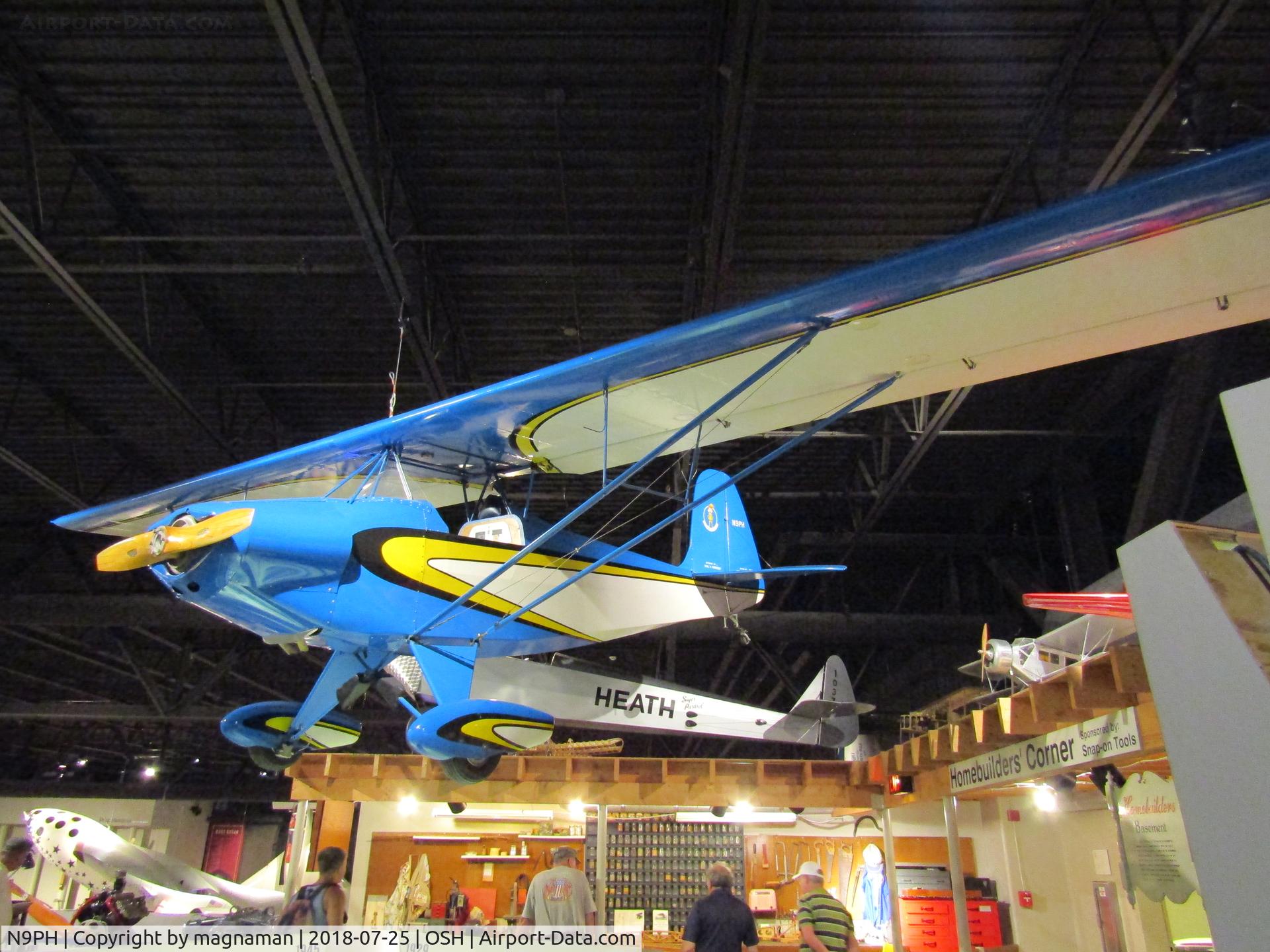 N9PH, 1974 Pober P-9 Pixie C/N 109, at EAA musuem