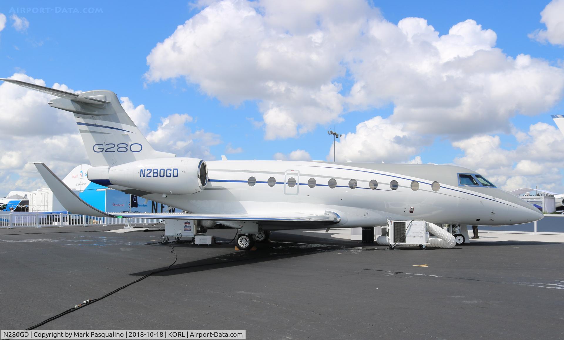 N280GD, 2018 Israel Aircraft Industries Gulfstream G280 C/N 2143, Gulfstream G280