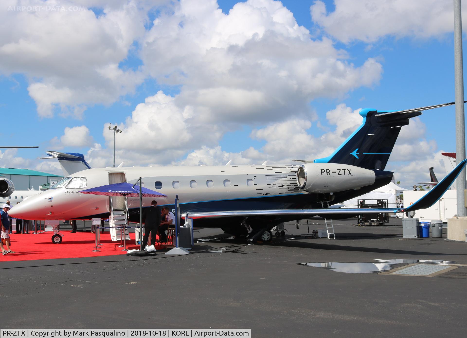 PR-ZTX, 2019 Embraer EMB-550 Praetor 600 C/N 55020002, EMB-550