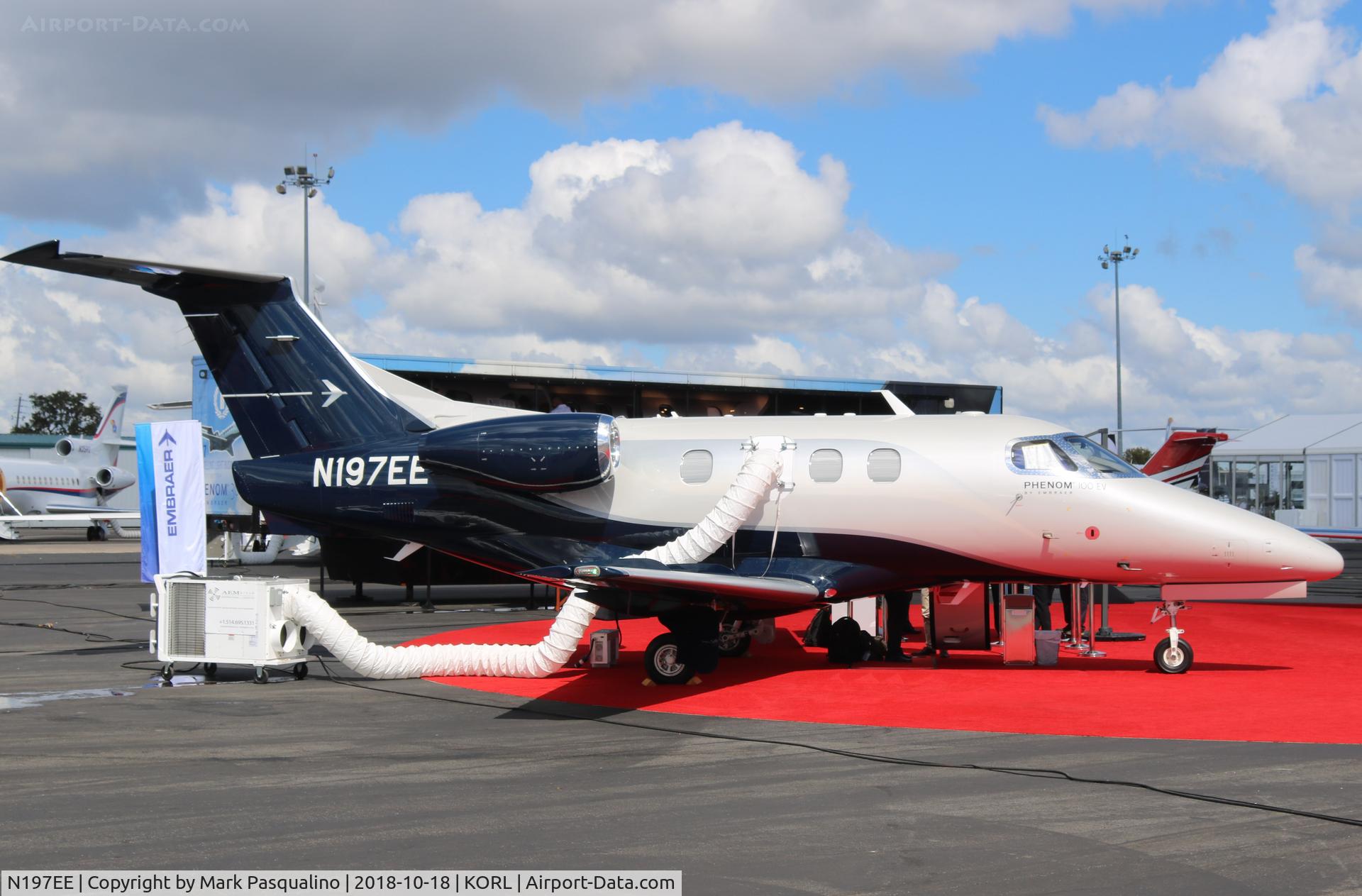 N197EE, 2018 Embraer EMB-500 Phenom 100 C/N 50000397, EMB-500