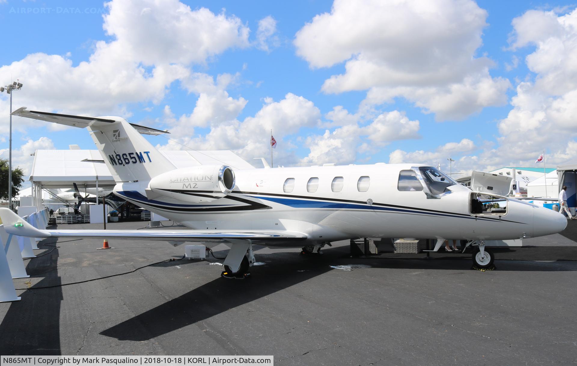 N865MT, 2015 Cessna 525 Citation M2 C/N 525-0865, Cessna 525