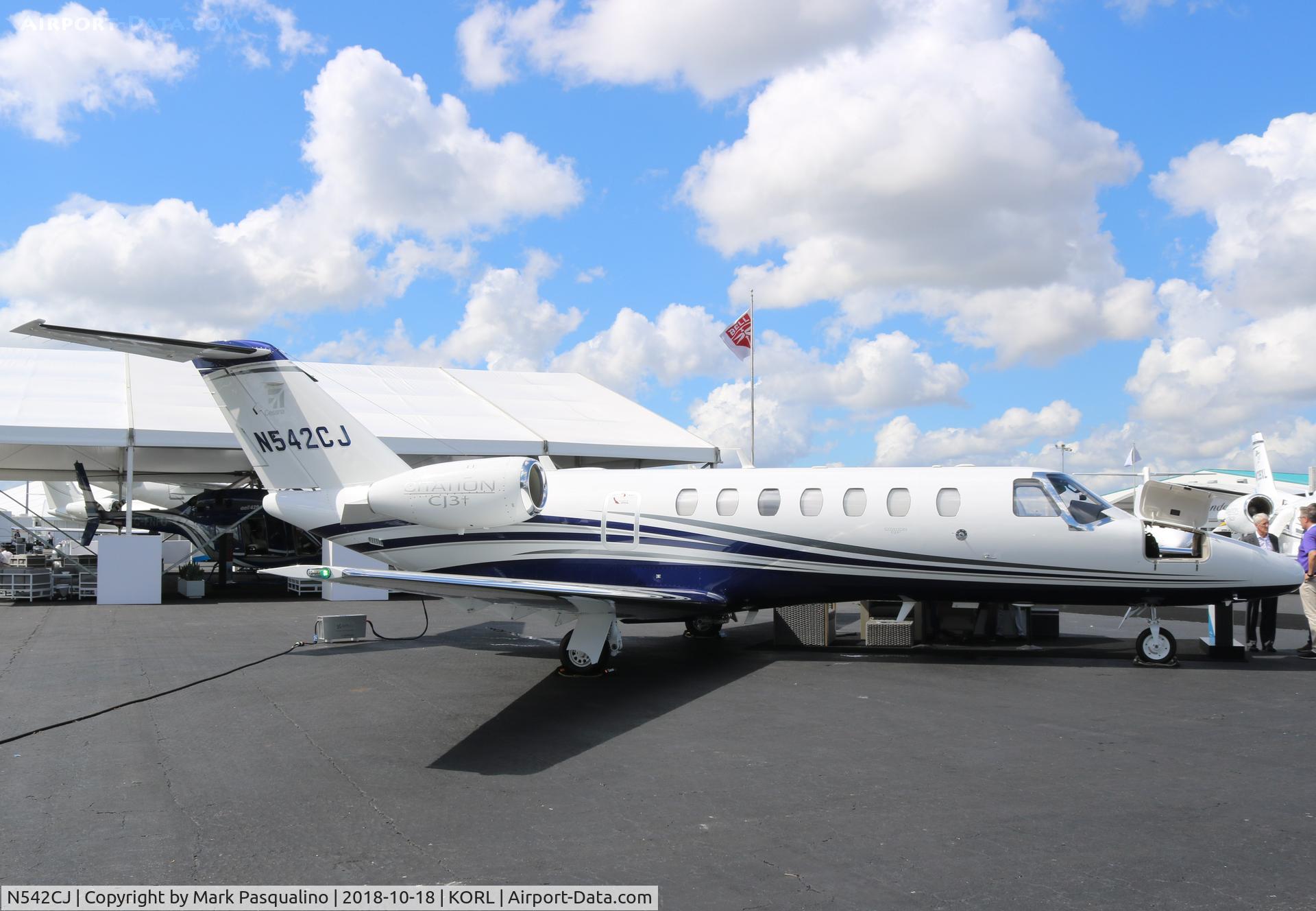N542CJ, 2018 Cessna 525B CitationJet CJ3+ C/N 525B-0542, Cessna 525B
