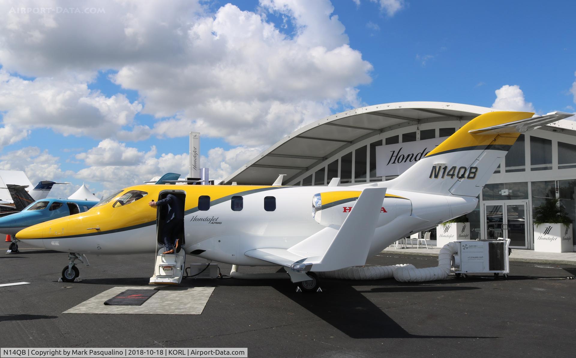 N14QB, 2018 Honda HA-420 HondaJet C/N 42000107, Honda HA-420