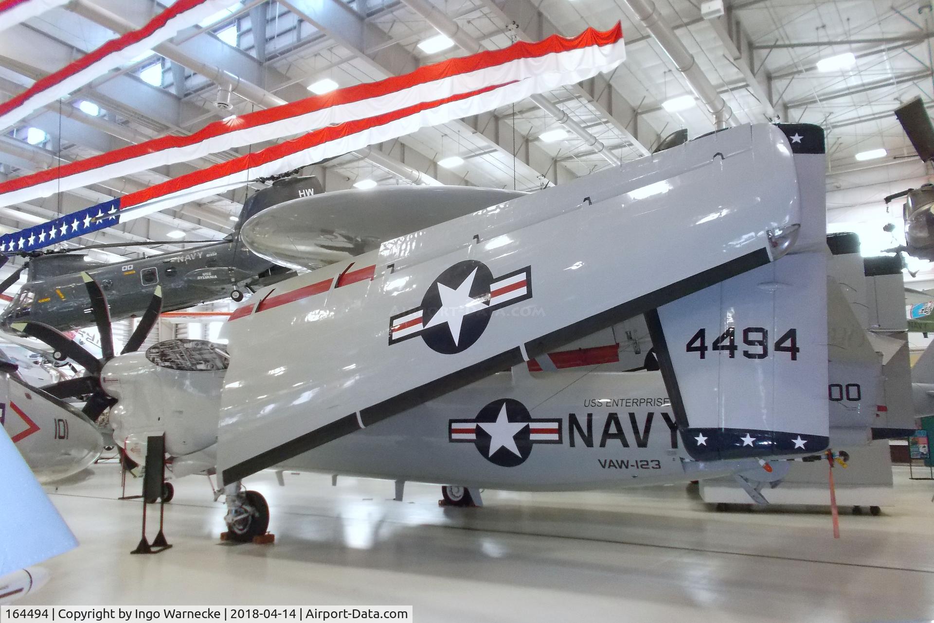 164494, Northrop Grumman E-2C Hawkeye C/N A160, Northrop Grumman E-2C Hawkeye at the NMNA, Pensacola FL