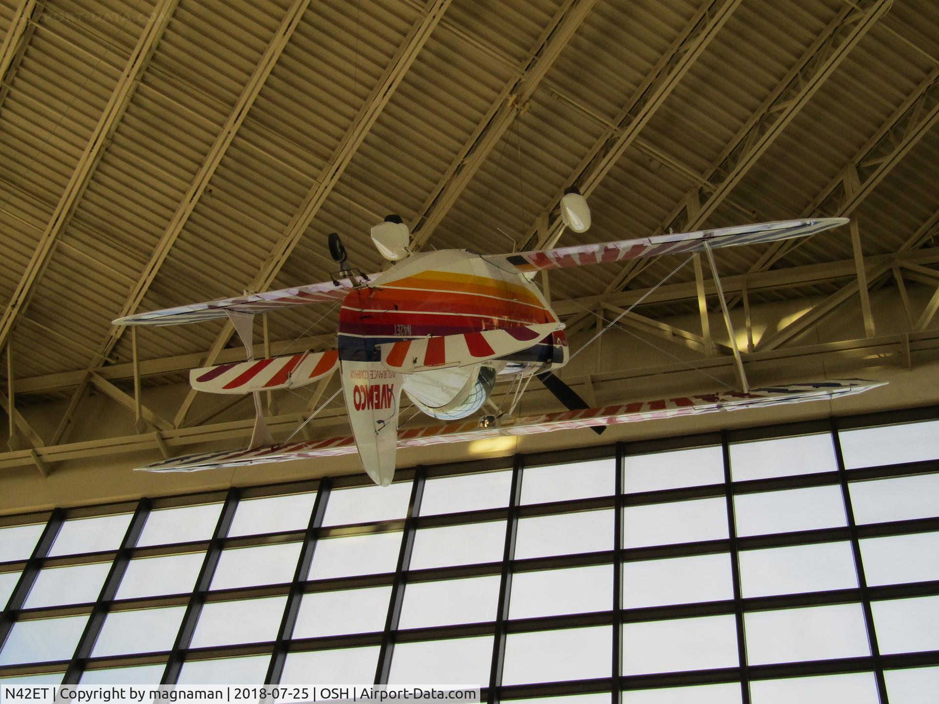N42ET, 1979 Christen Eagle 1 C/N 0003, at Eaa musuem
