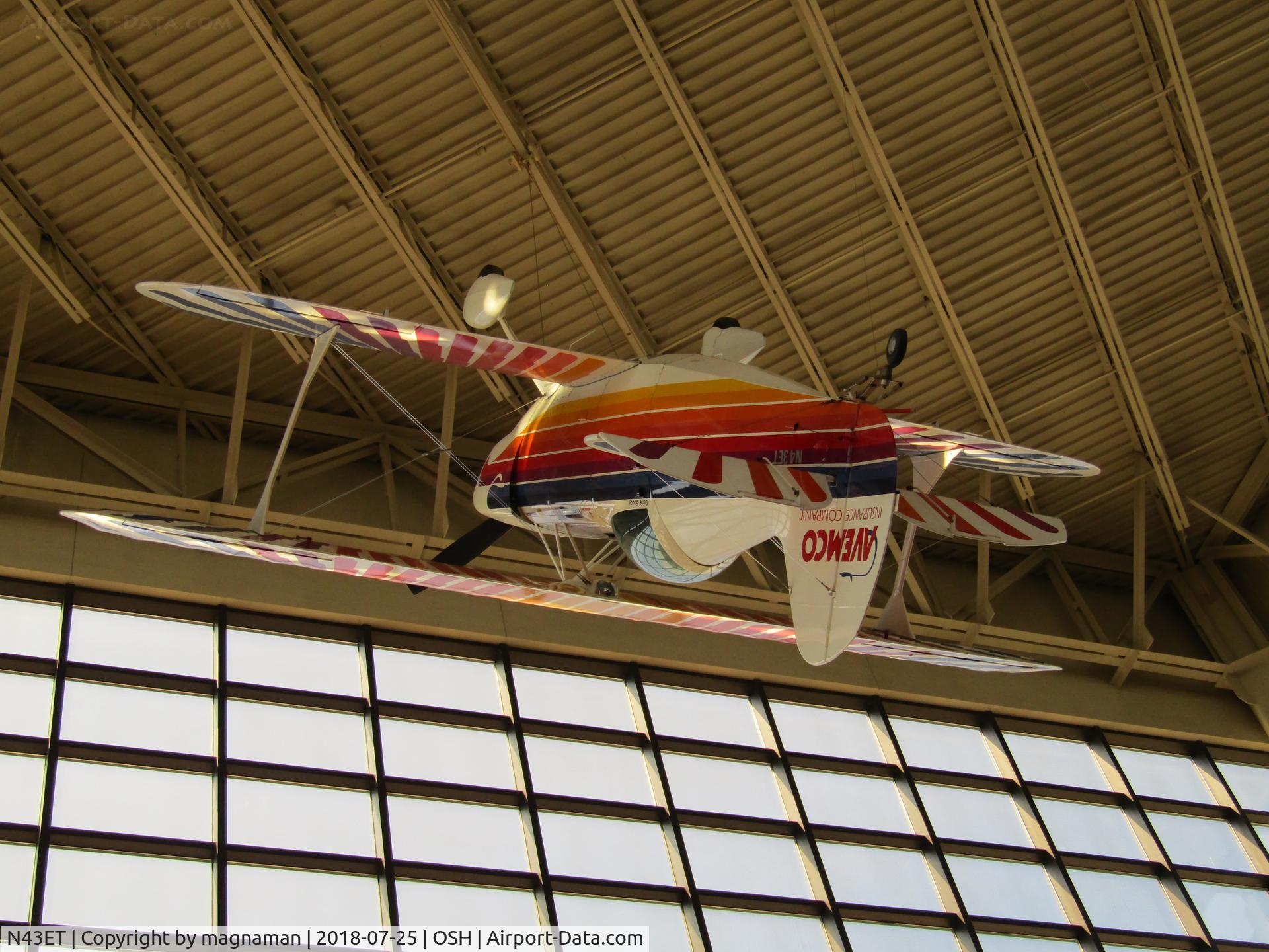N43ET, 1979 Christen Eagle I C/N 0004, at EAA musuem