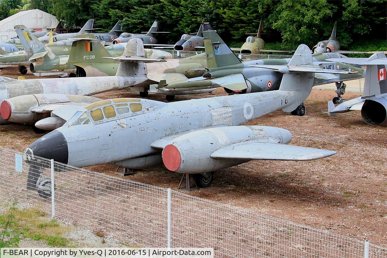 F-BEAR, Gloster Meteor T.7 C/N G-7133, Gloster Meteor T.7, Savigny-Les Beaune Museum