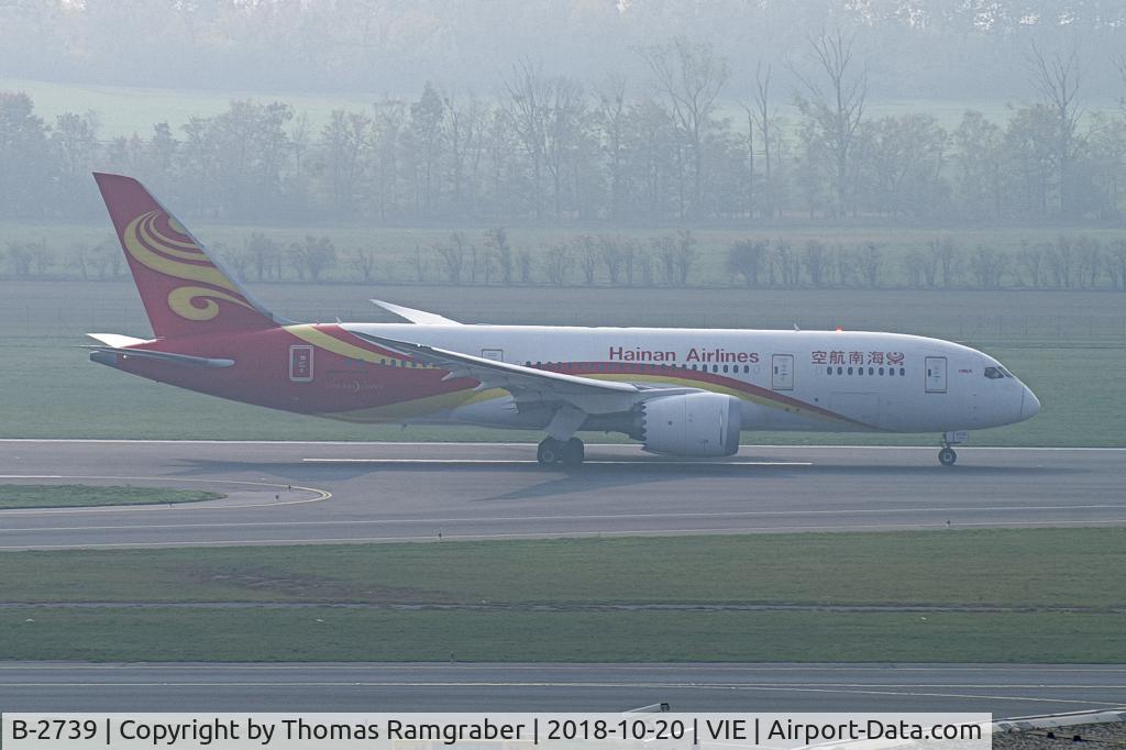 B-2739, 2014 Boeing 787-8 Dreamliner C/N 38055, Hainan Airlines Boeing 787-8