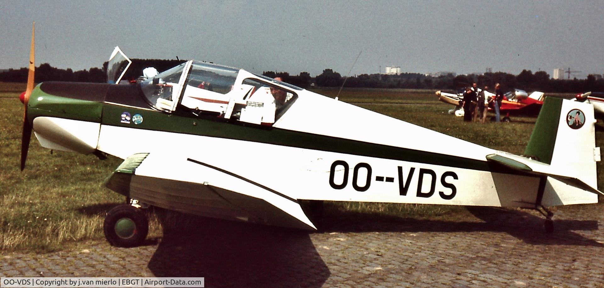 OO-VDS, 1974 Jodel D-112 C/N 1461, Ghent, Belgium end'70s