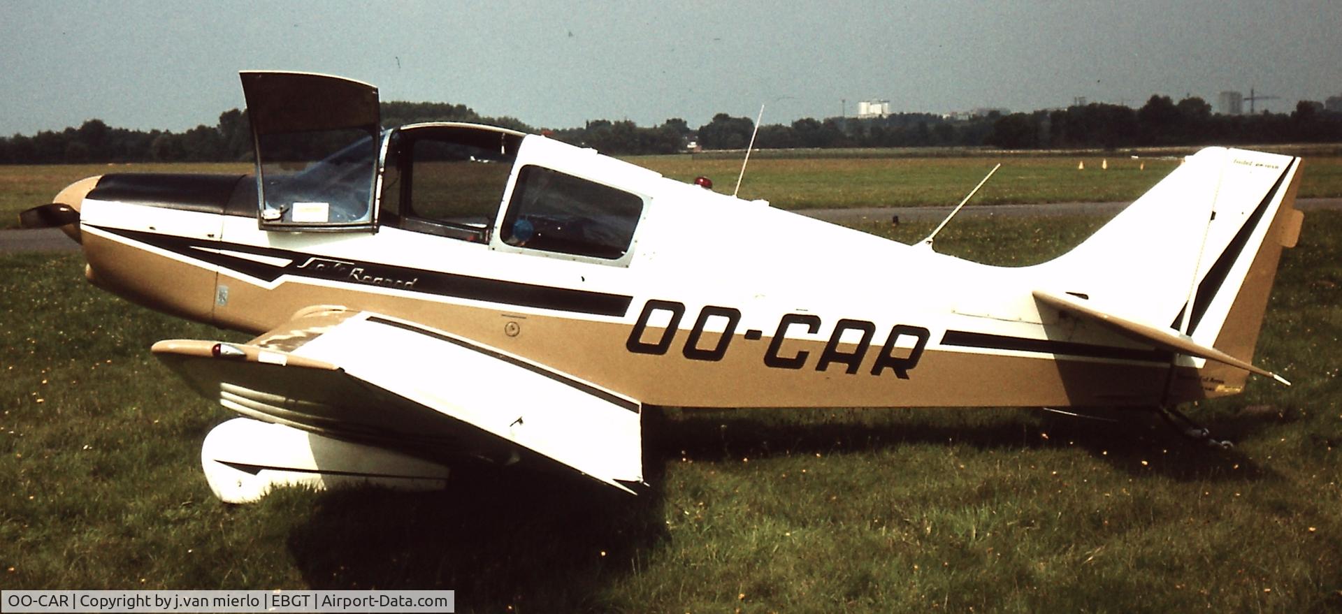OO-CAR, 1964 Jodel DR-1051-M1 Sicile Record C/N 605, Ghent, Belgium end '70s