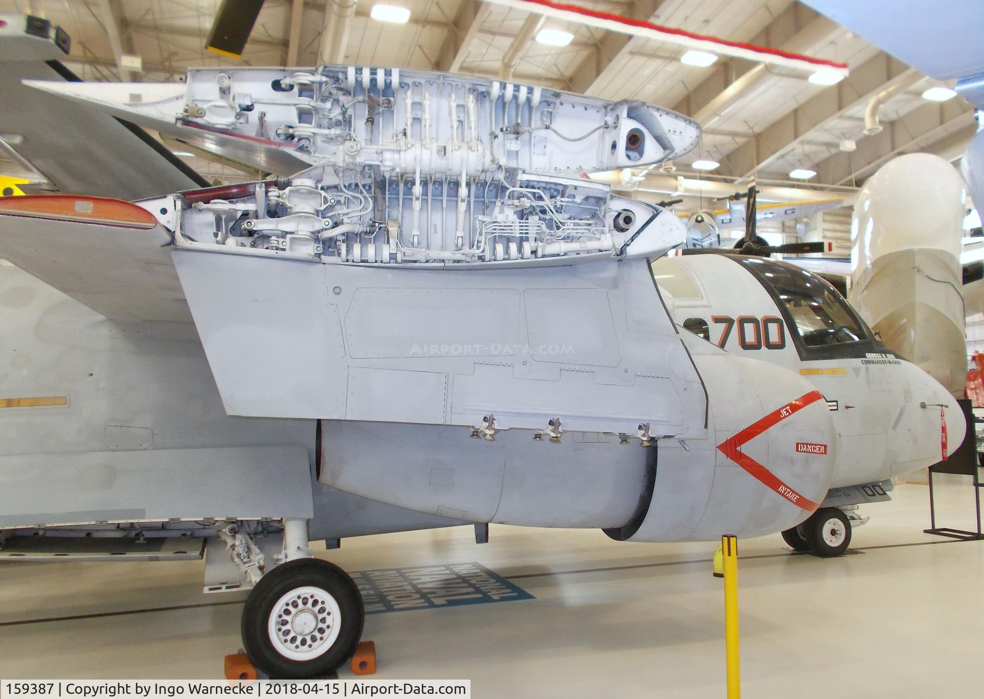 159387, Lockheed S-3B Viking C/N 394A-1023, Lockheed S-3B Viking at the NMNA, Pensacola FL