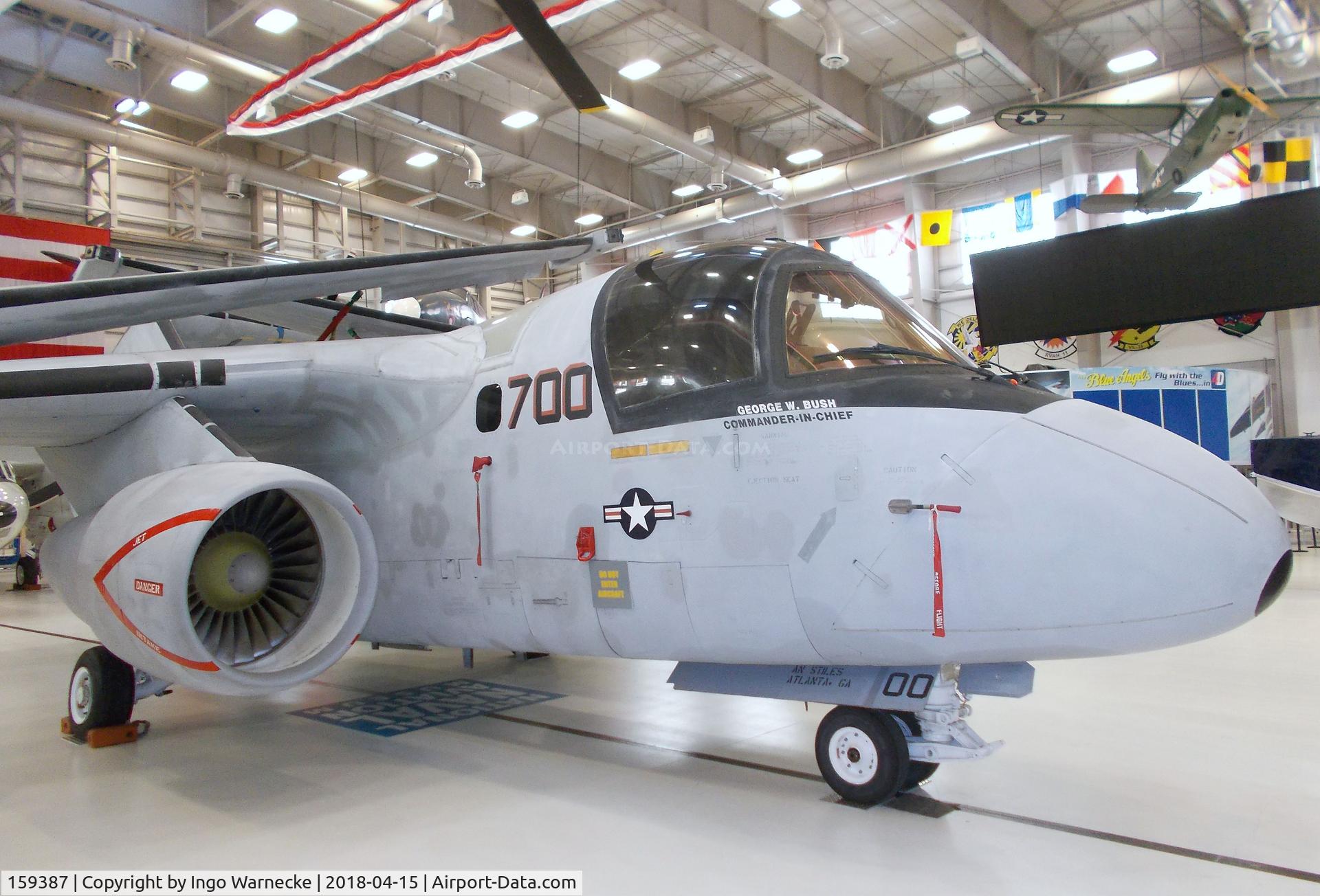159387, Lockheed S-3B Viking C/N 394A-1023, Lockheed S-3B Viking at the NMNA, Pensacola FL