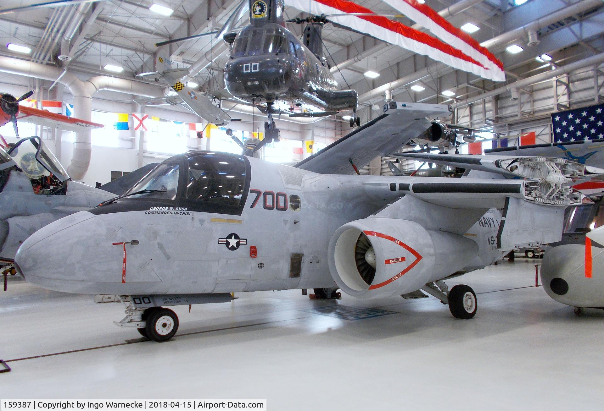 159387, Lockheed S-3B Viking C/N 394A-1023, Lockheed S-3B Viking at the NMNA, Pensacola FL