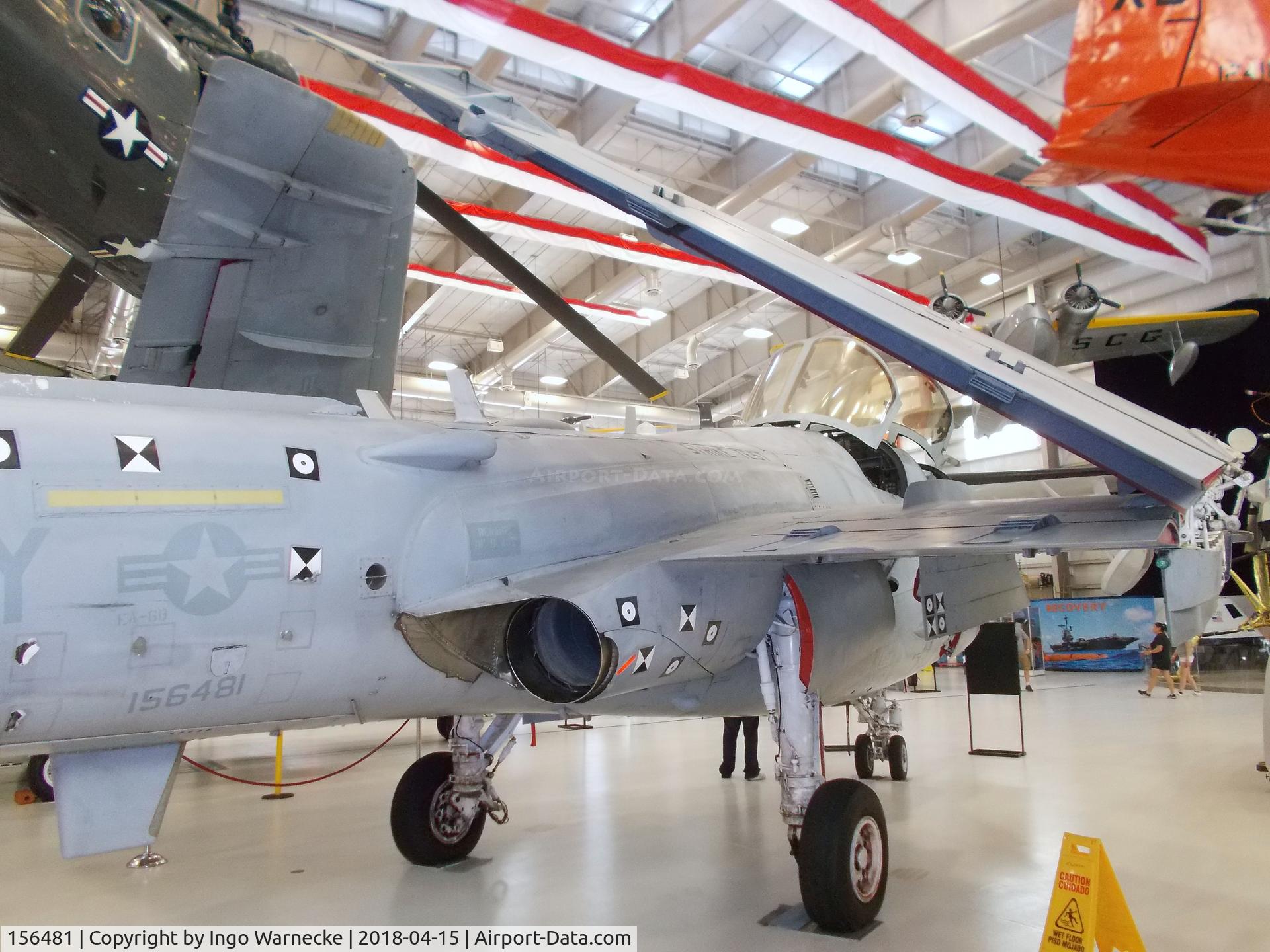 156481, Grumman EA-6B Prowler C/N P-4, Grumman EA-6B Prowler at the NMNA, Pensacola FL
