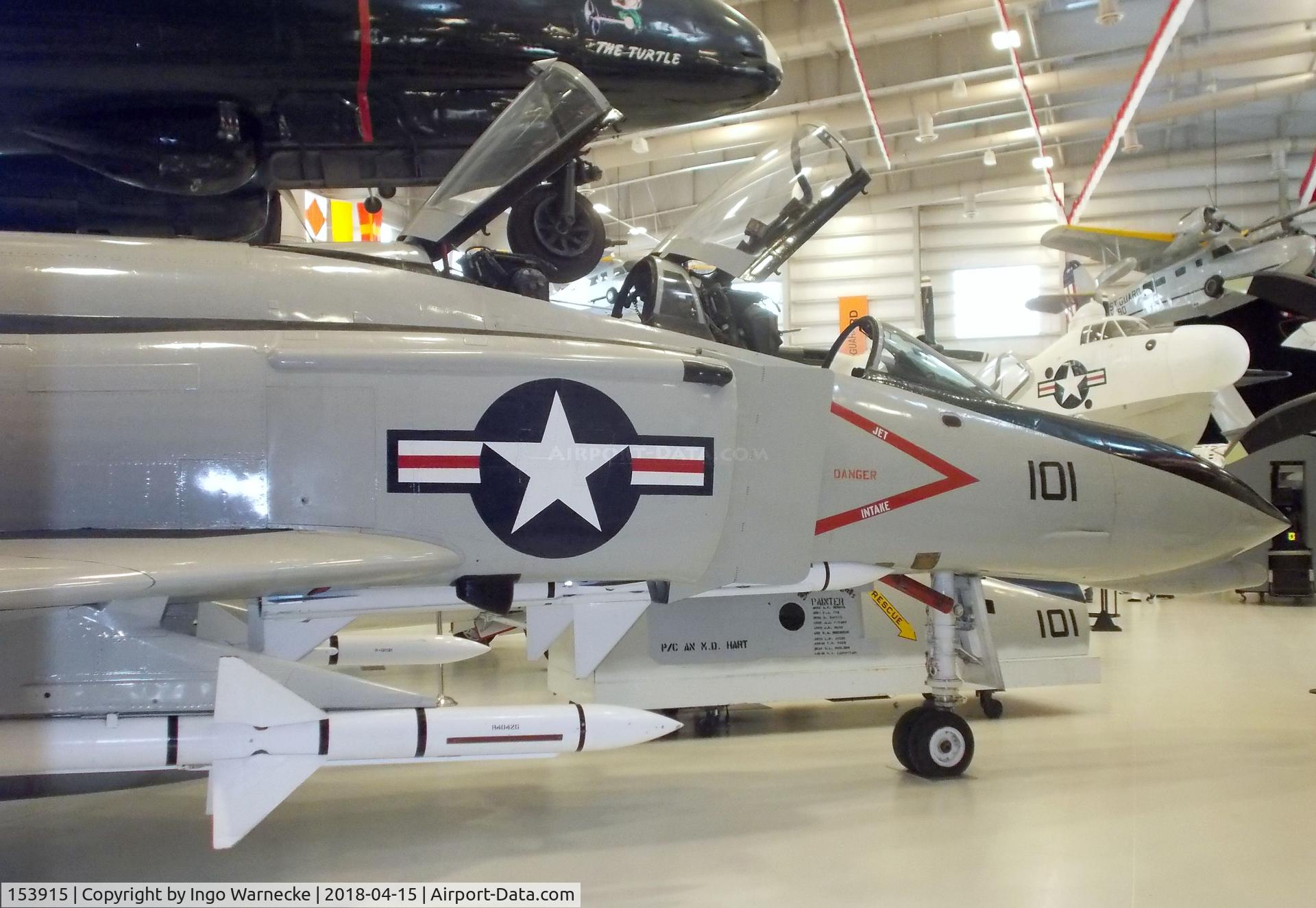 153915, McDonnell F-4N Phantom II C/N 1796, McDonnell Douglas F-4N Phantom II at the NMNA, Pensacola FL