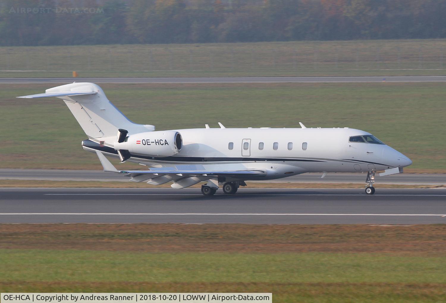 OE-HCA, 2009 Bombardier Challenger 300 (BD-100-1A10) C/N 20274, AVAG Air Bombardier BD100