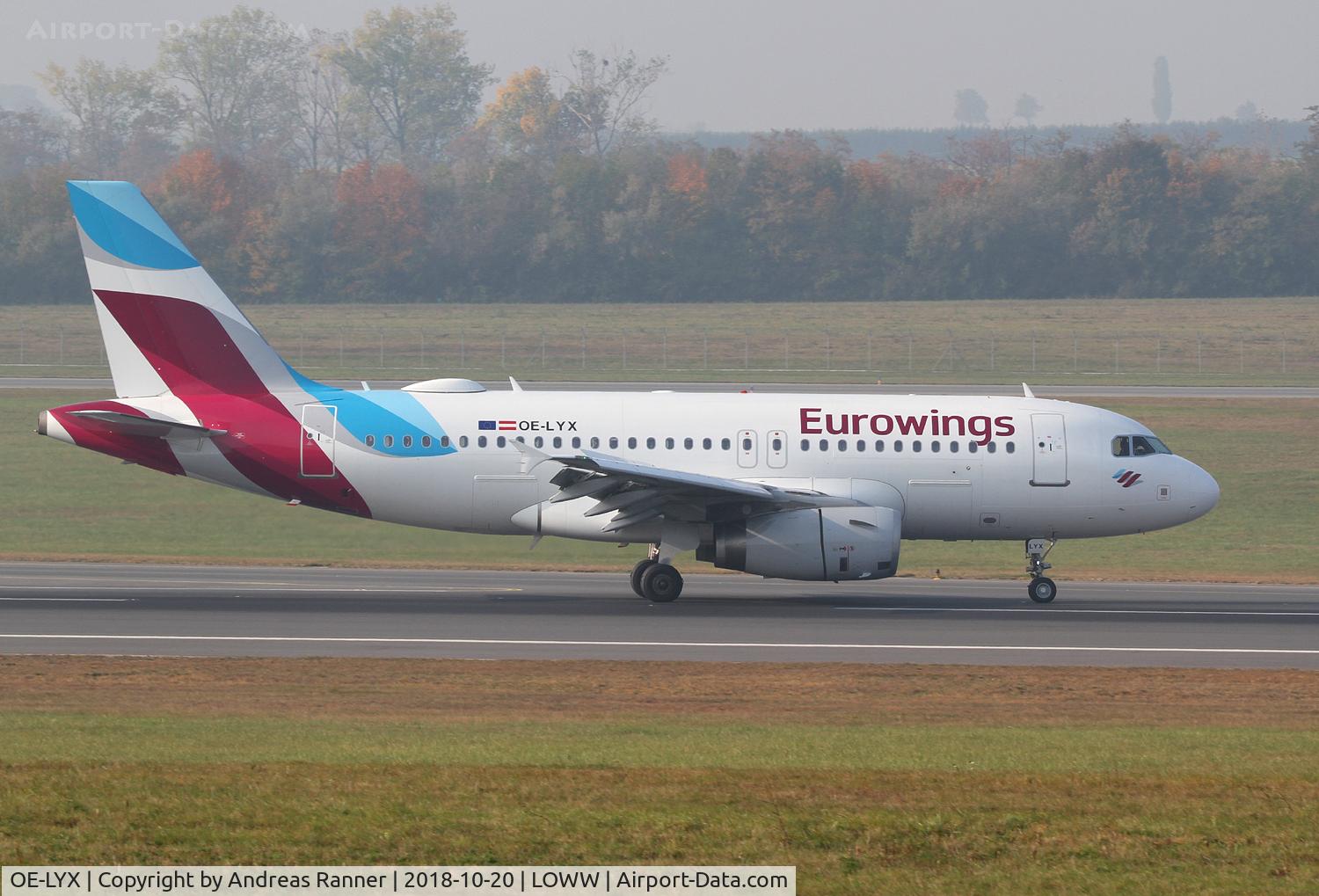 OE-LYX, 2010 Airbus A319-132 C/N 4285, Eurowings Europe A319