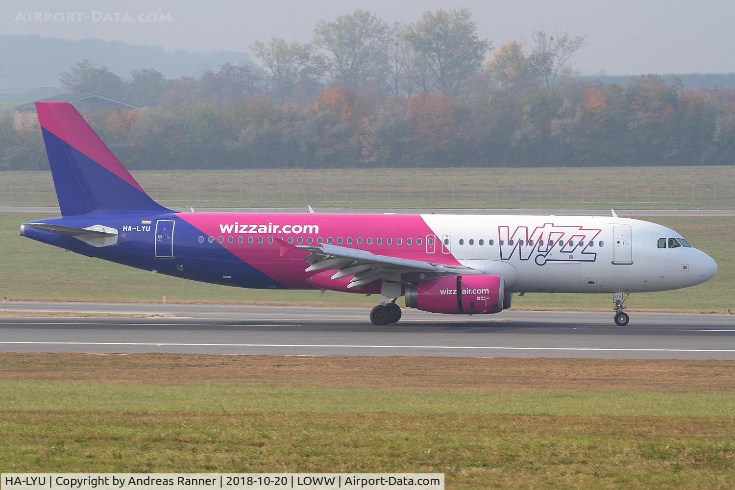 HA-LYU, 2008 Airbus A320-232 C/N 3531, Wizzair A320