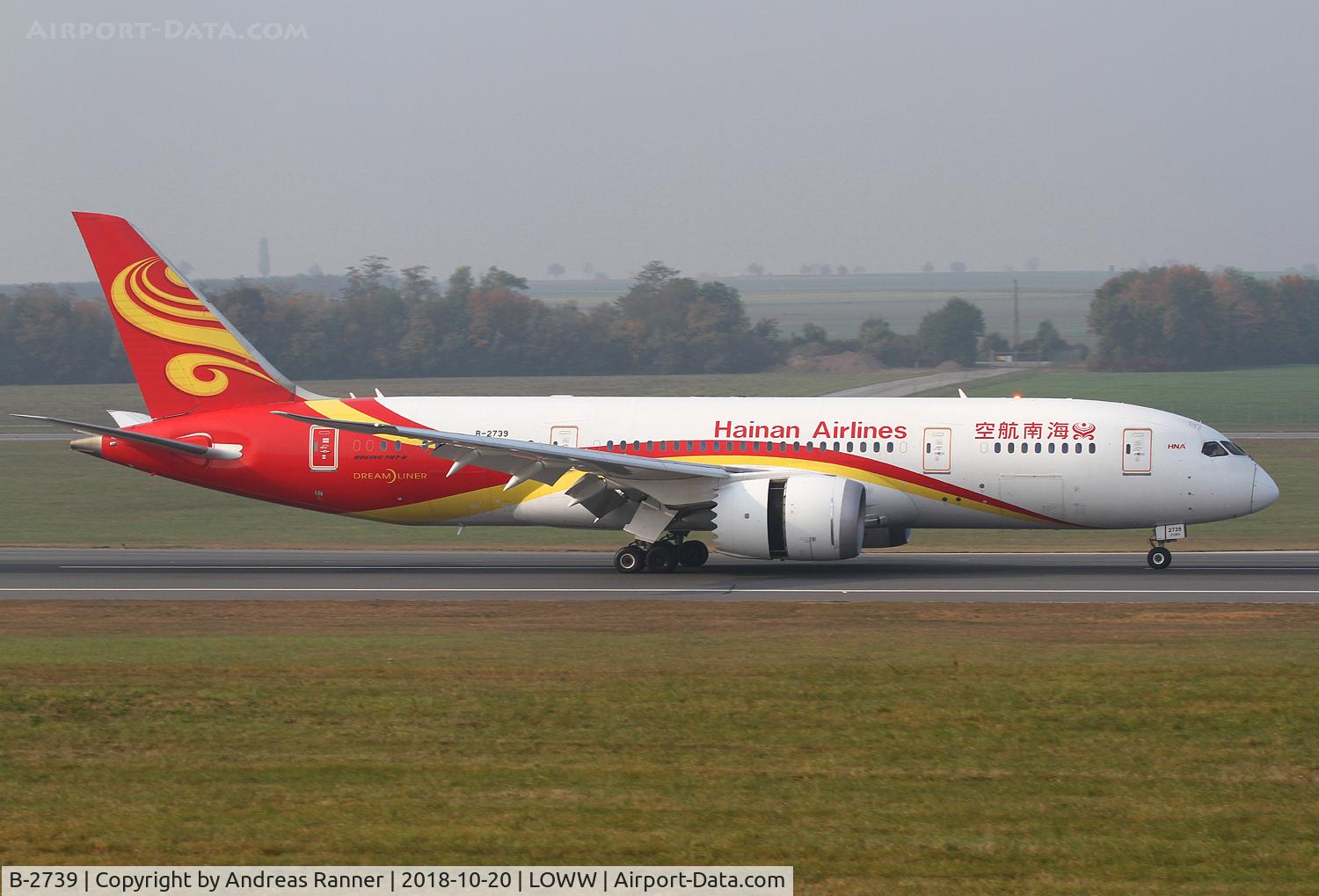 B-2739, 2014 Boeing 787-8 Dreamliner C/N 38055, Hainan Airlines Boeing 787