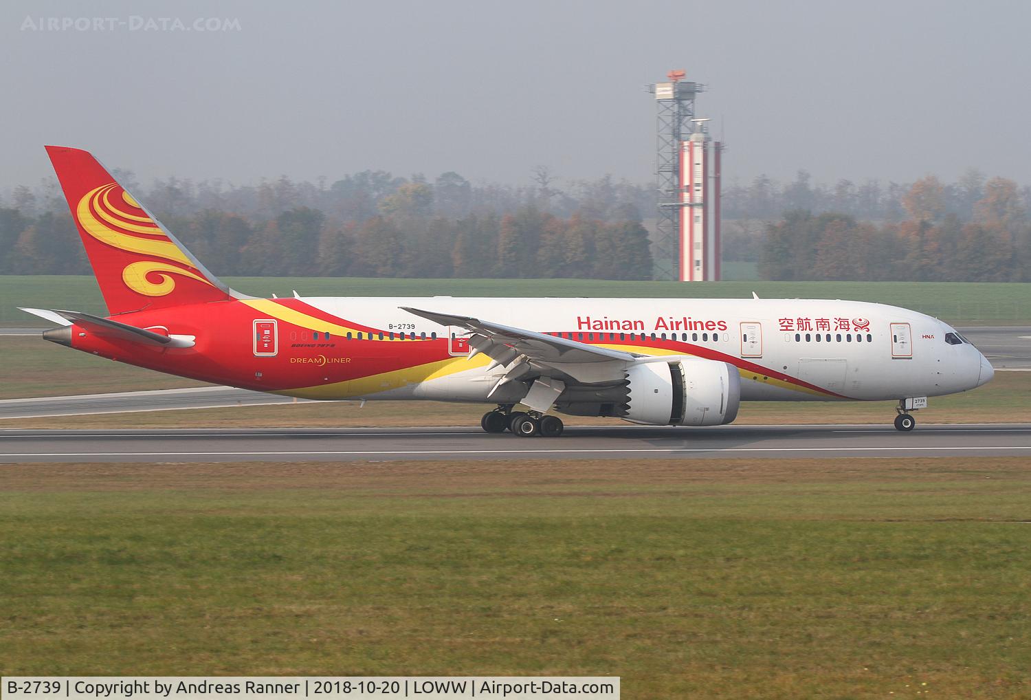 B-2739, 2014 Boeing 787-8 Dreamliner C/N 38055, Hainan Airlines Boeing 787