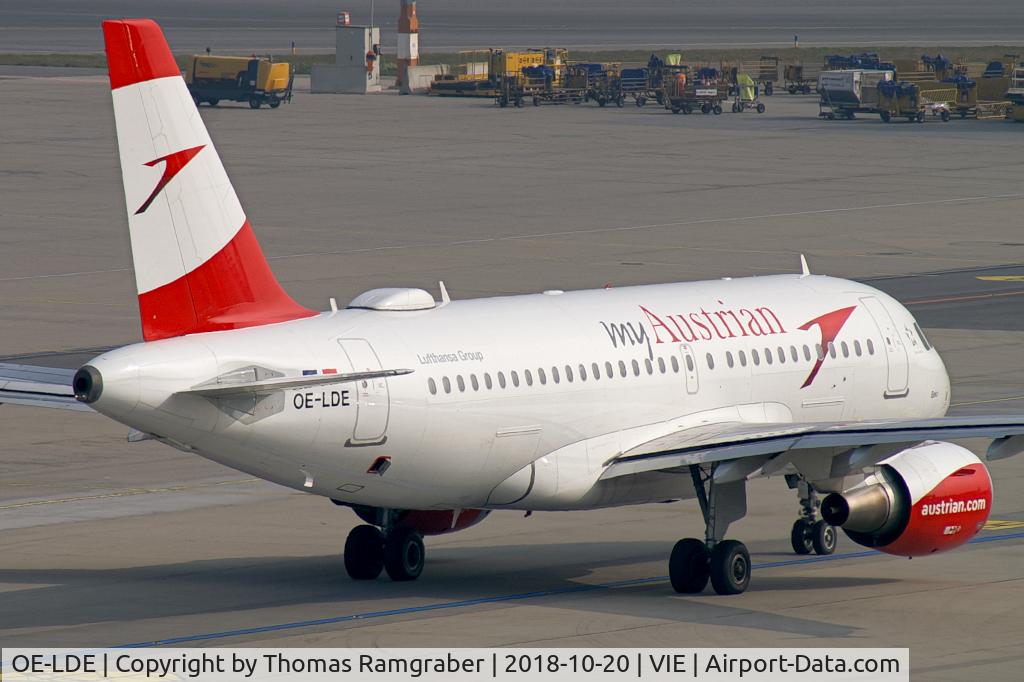 OE-LDE, 2005 Airbus A319-112 C/N 2494, Austrian Airlines Airbus A319