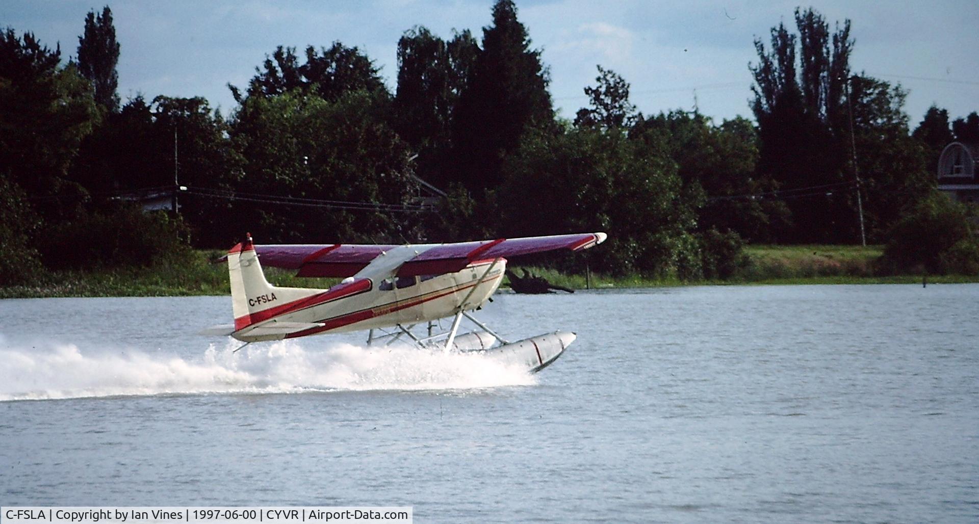 C-FSLA, 1965 Cessna 180H Skywagon C/N 18051544, Taken June 1997