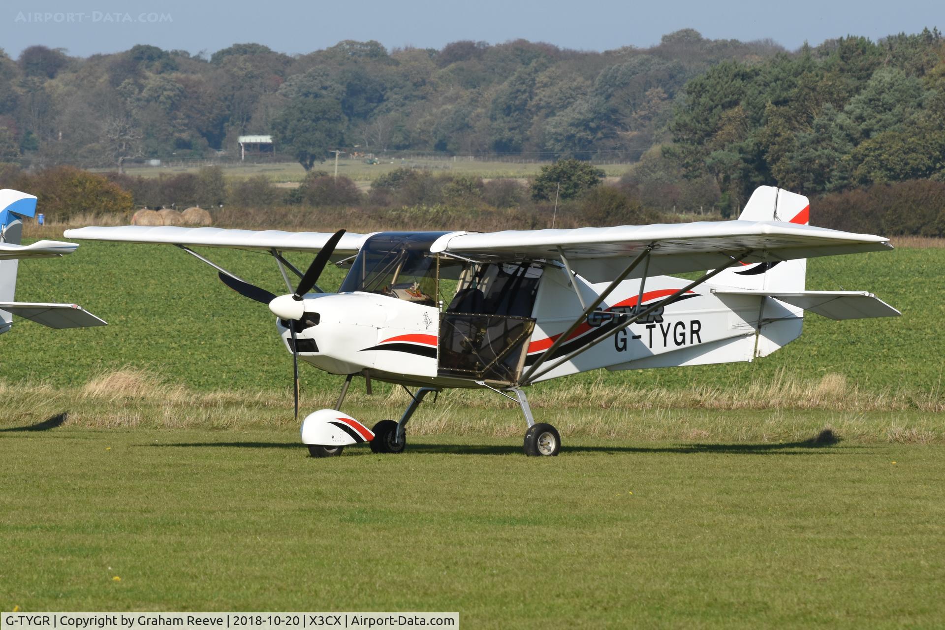 G-TYGR, 2007 Best Off Skyranger 912S(1) C/N BMAA/HB/420, Parked at Northrepps.