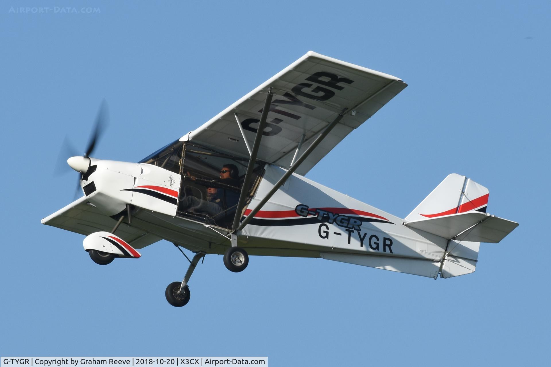 G-TYGR, 2007 Best Off Skyranger 912S(1) C/N BMAA/HB/420, Departing from Northrepps.
