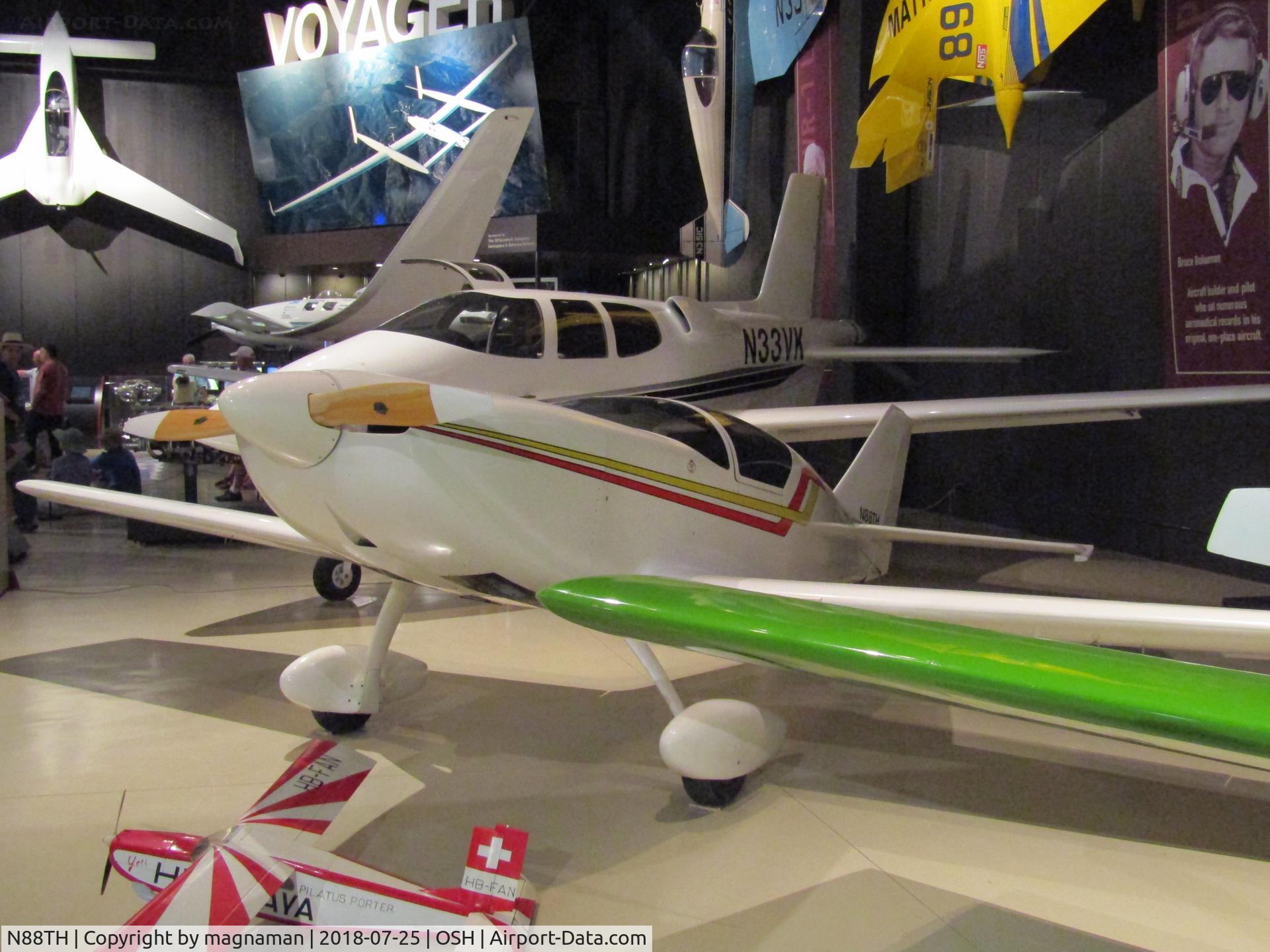 N88TH, 1979 Stoddard-Hamilton Glasair C/N 101, in EAA musuem