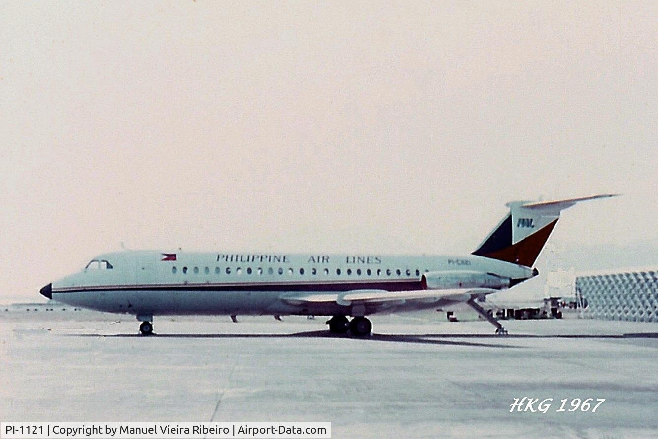 PI-1121, 1966 BAC BAC111-401 C/N 91, HKG Kai Tak Nov.1967