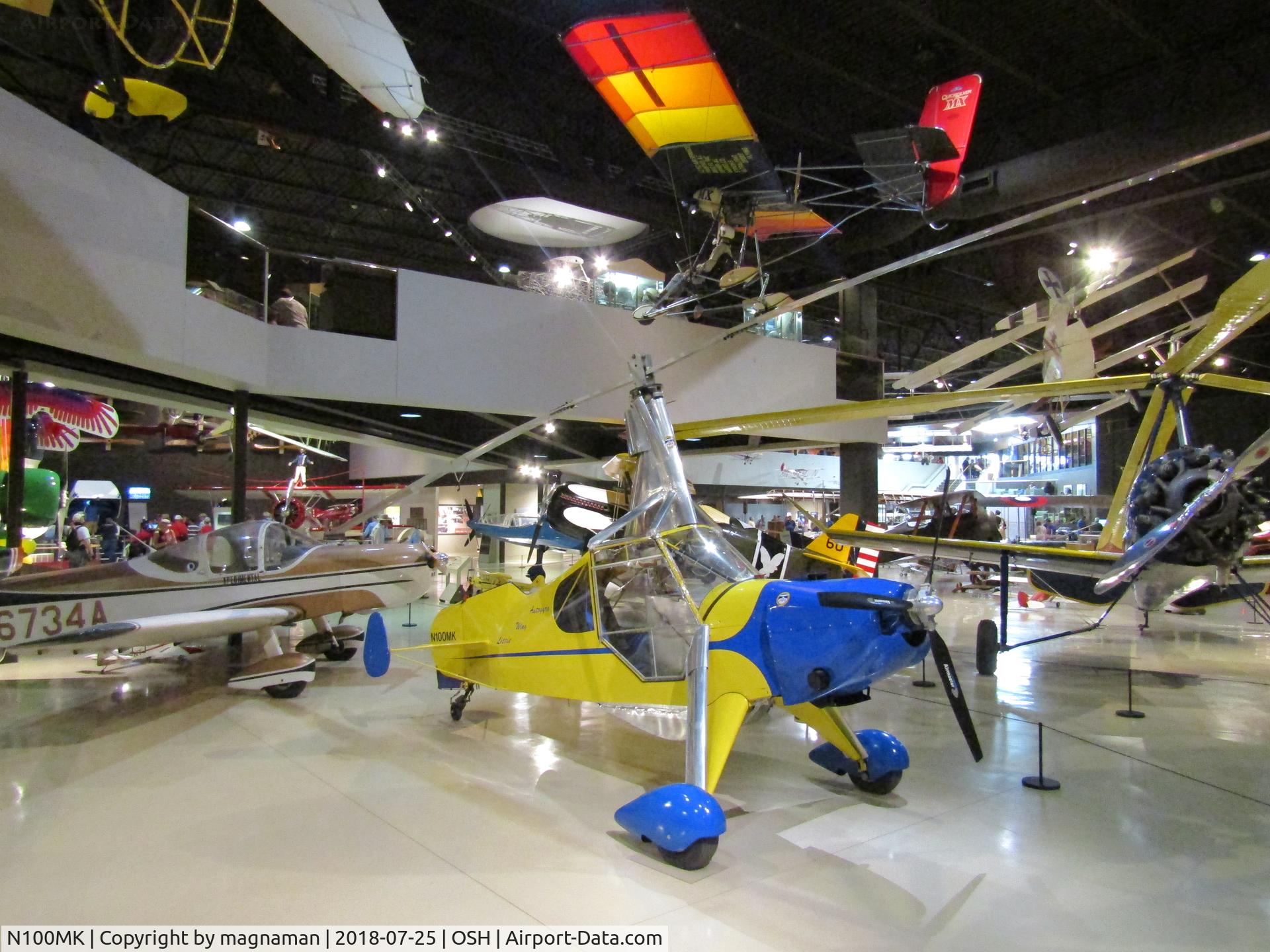 N100MK, 2000 Little Wing LW-5 C/N 1, in EAA musuem