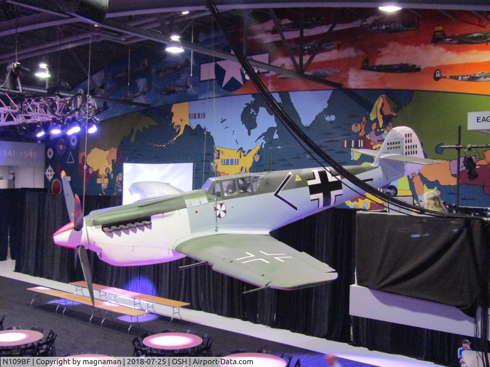 N109BF, Messerschmitt Bf-109 C/N 199, in EAA museum