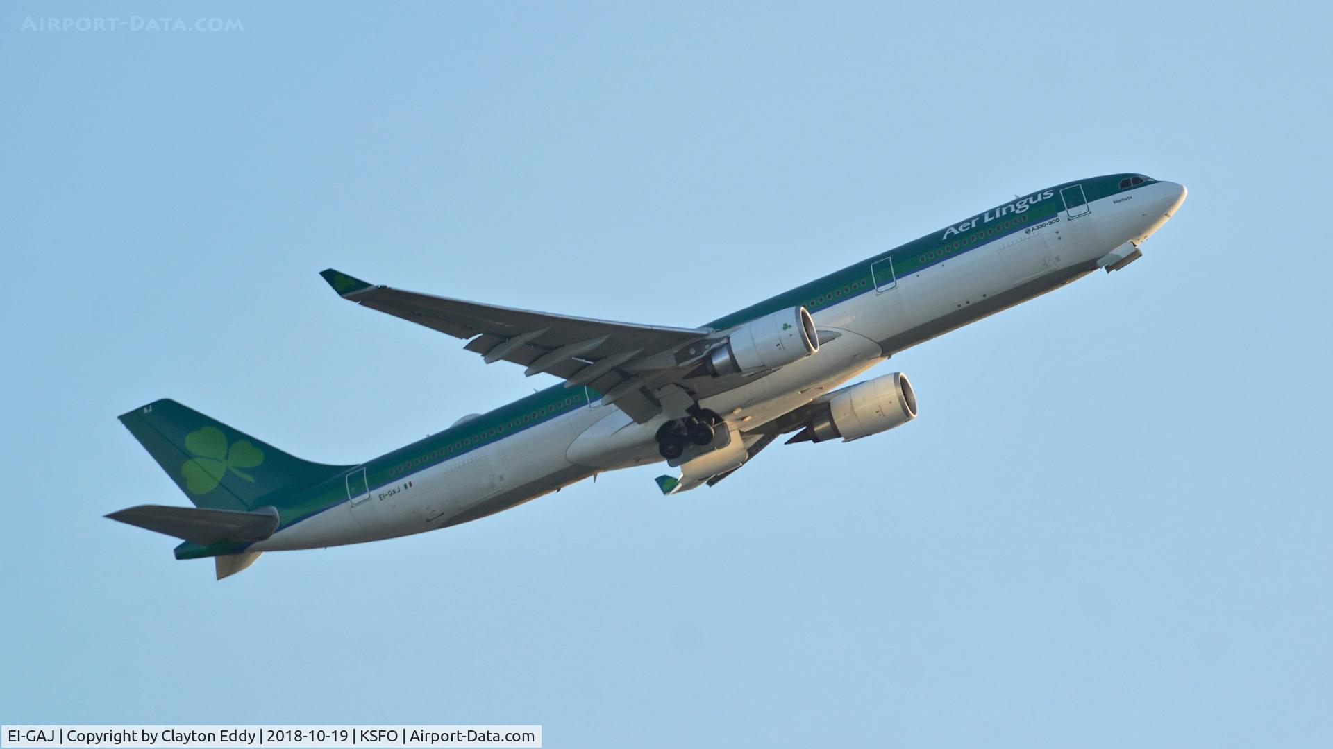 EI-GAJ, 2017 Airbus A330-302 C/N 1791, SFO 2018.