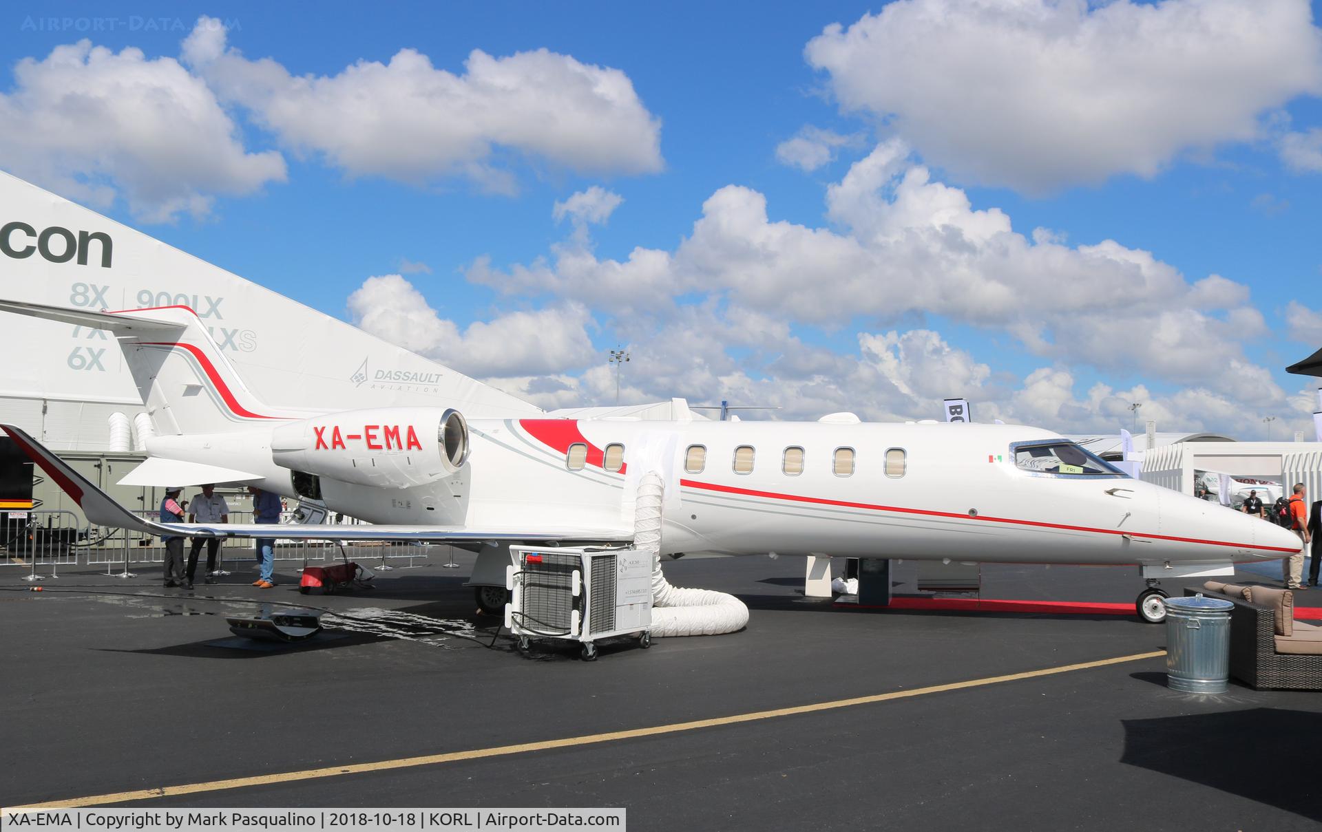 XA-EMA, Bombardier Learjet 75 C/N 45-545, Learjet 75