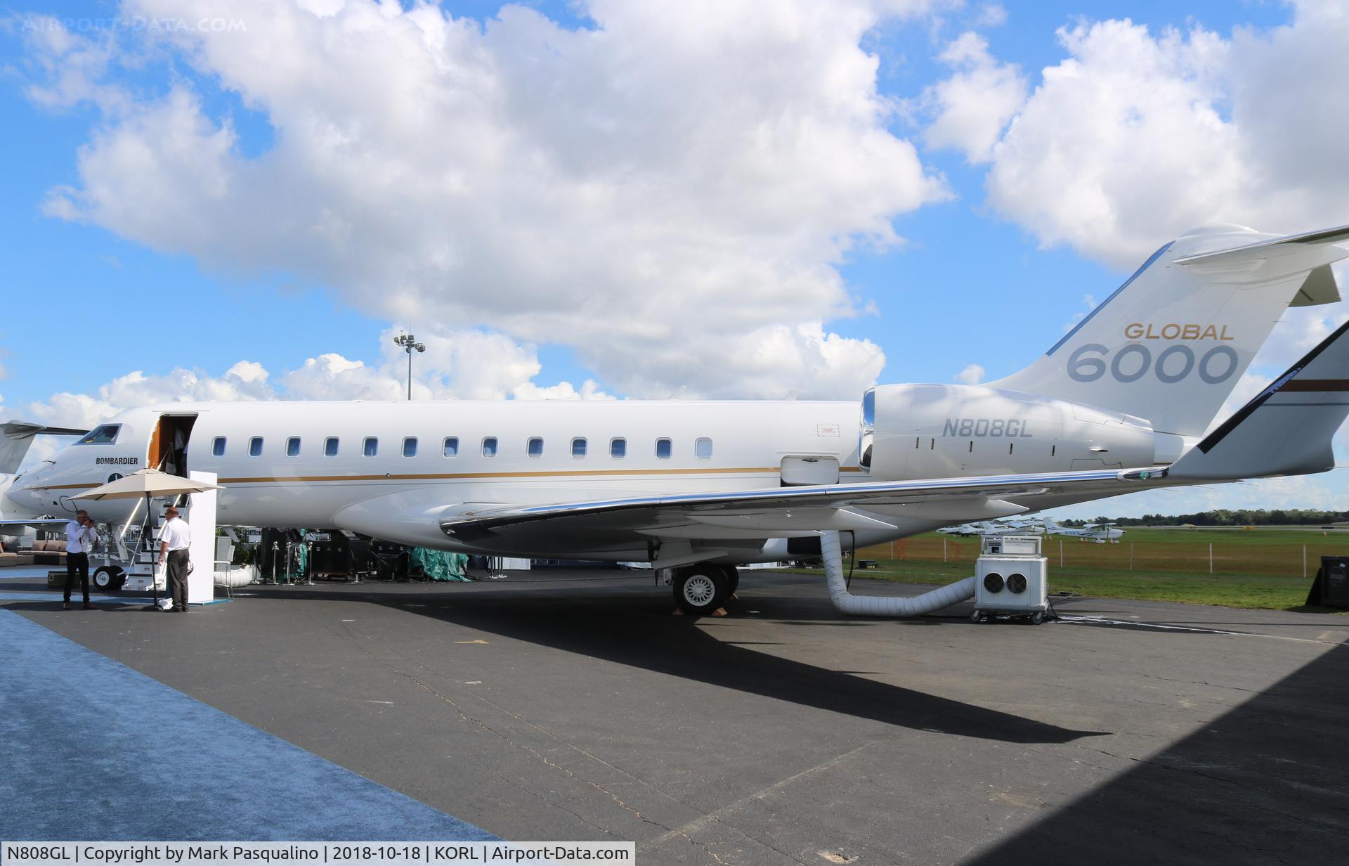 N808GL, 2017 Bombardier BD 700-1A10 Global 6000 C/N 9008, Global 6000