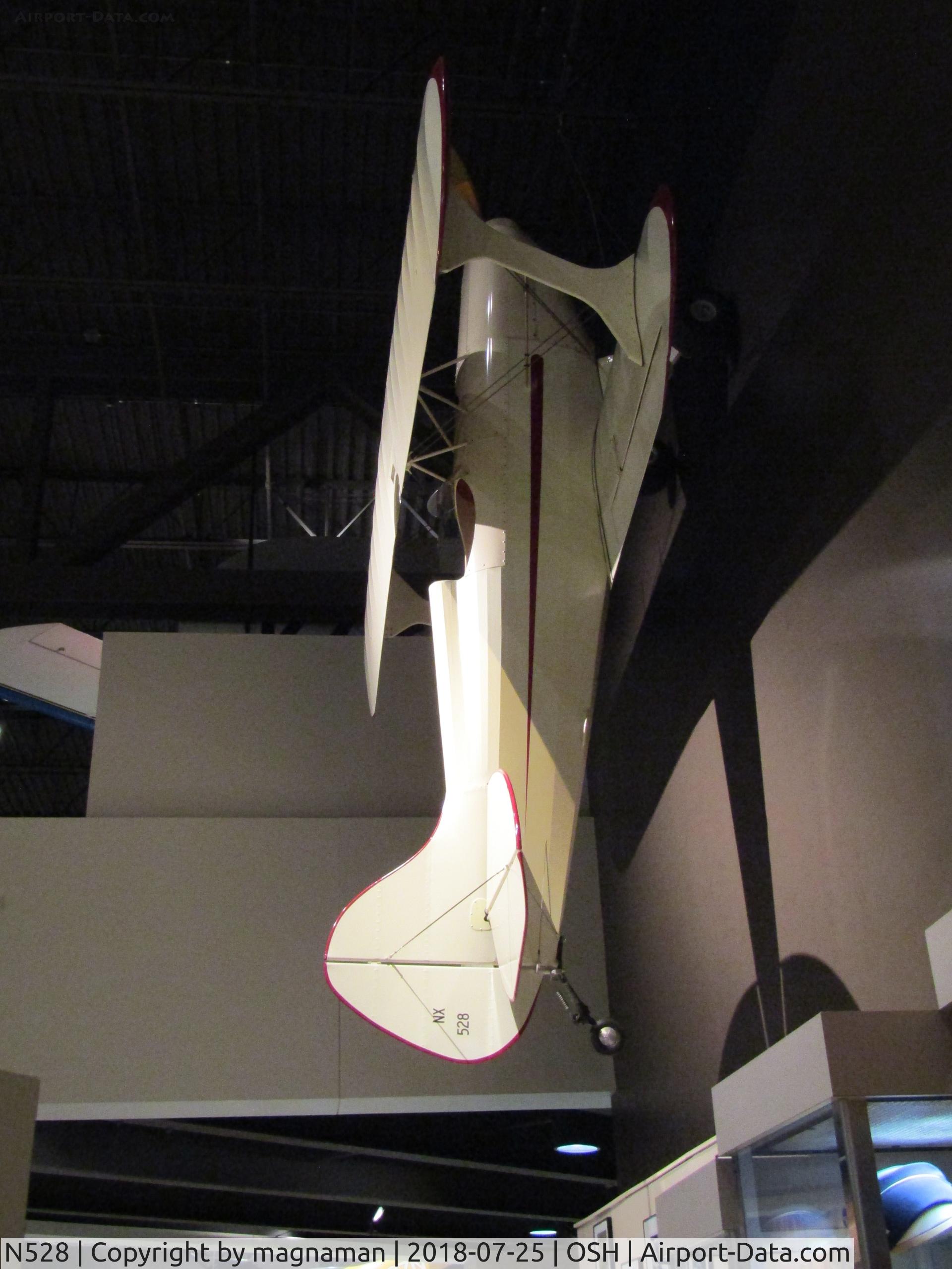 N528, 1990 Pitts S-1 Special C/N 001 (N528), at EAA musuem