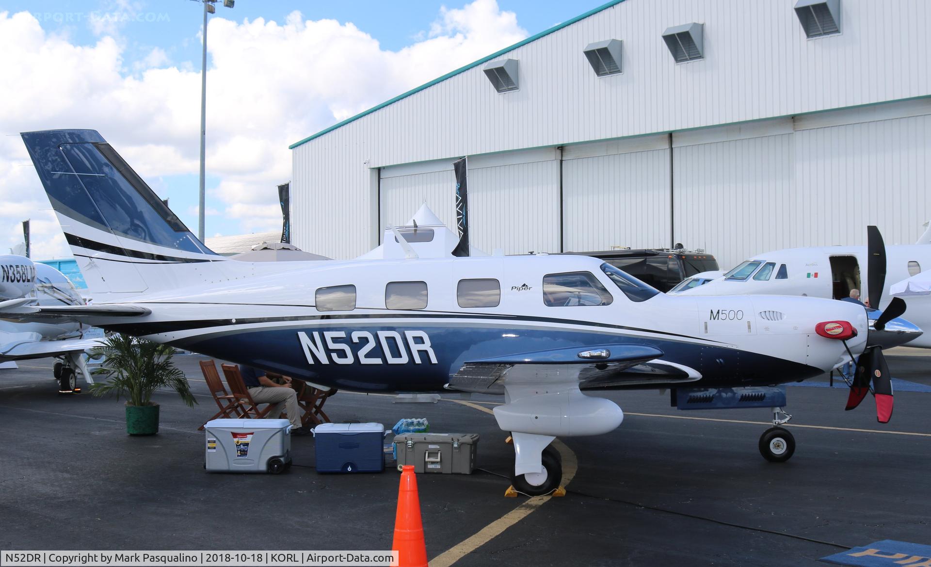 N52DR, 2018 Piper PA-46-500TP C/N 4697645, Piper PA46-500TP