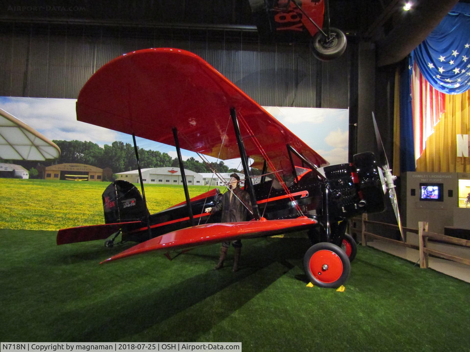 N718N, 1930 Spartan C3-225 C/N A-12, in awsome EAA museum