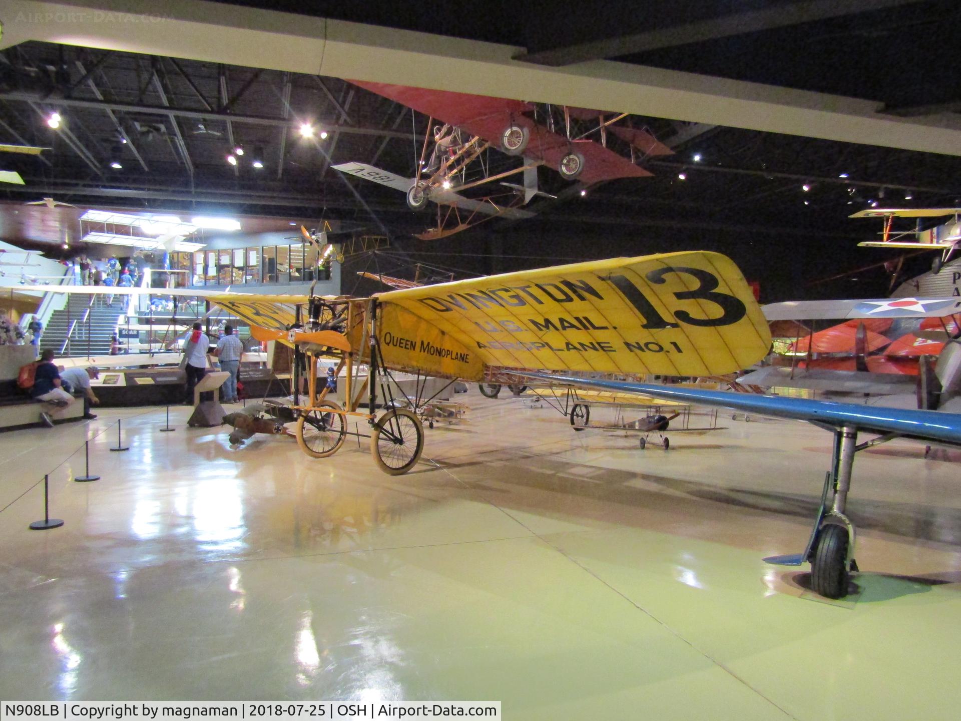 N908LB, EAA XI BIS C/N 1, in EAA museum