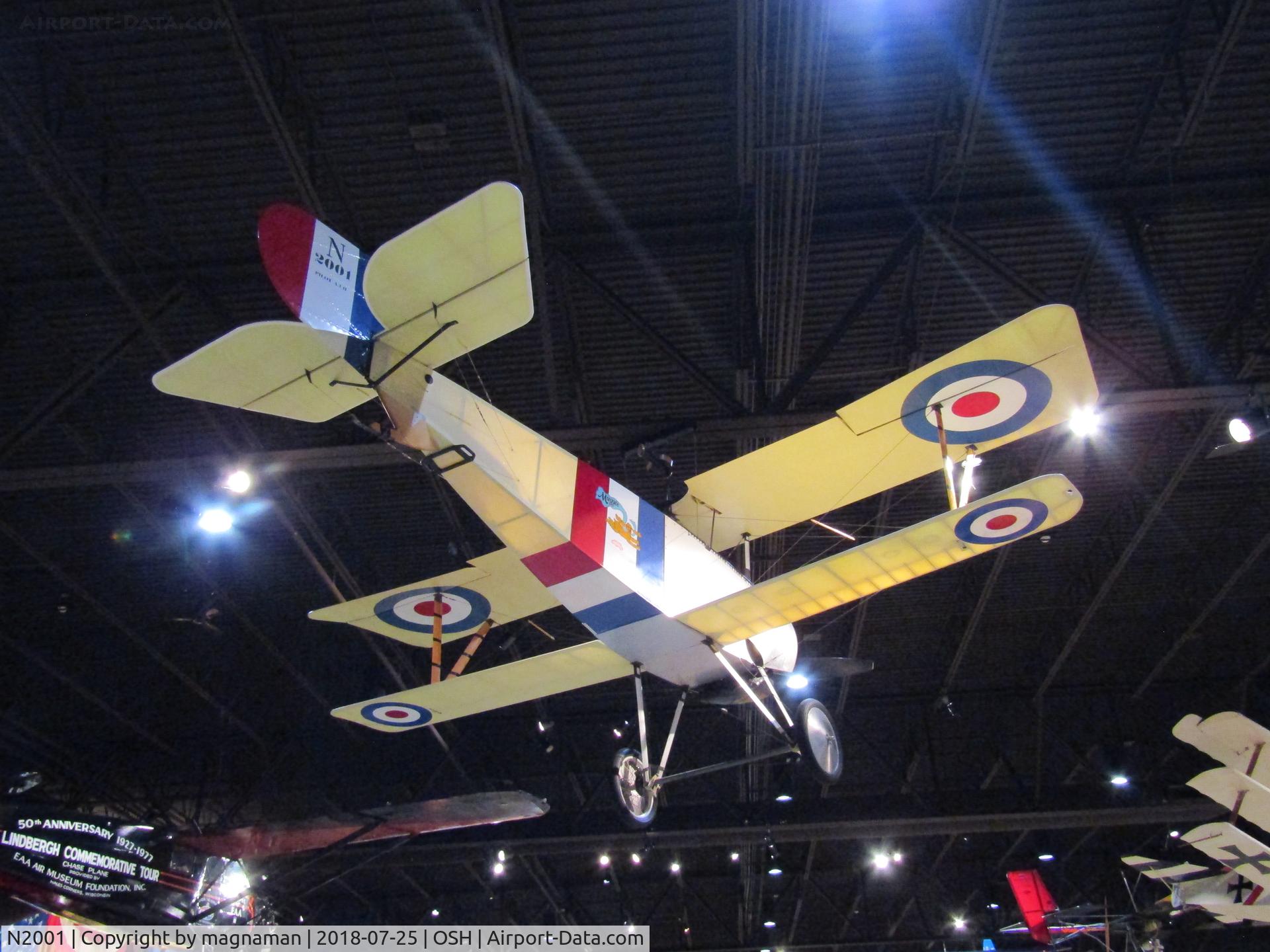 N2001, 2003 Nieuport Replica C/N 1 (N2001), at EAA