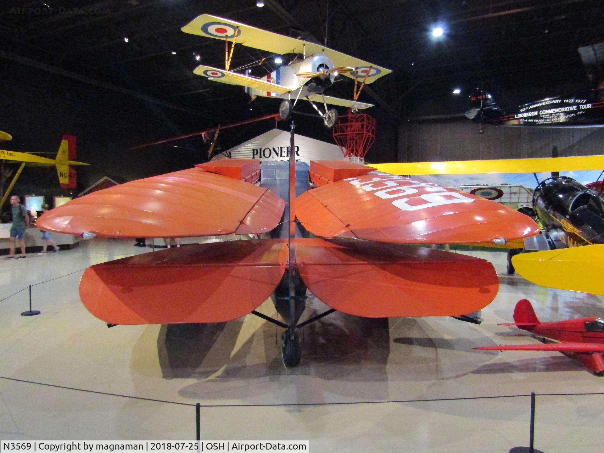 N3569, 1929 Fairchild FC-2-W2 C/N 35, swingwing at EAA