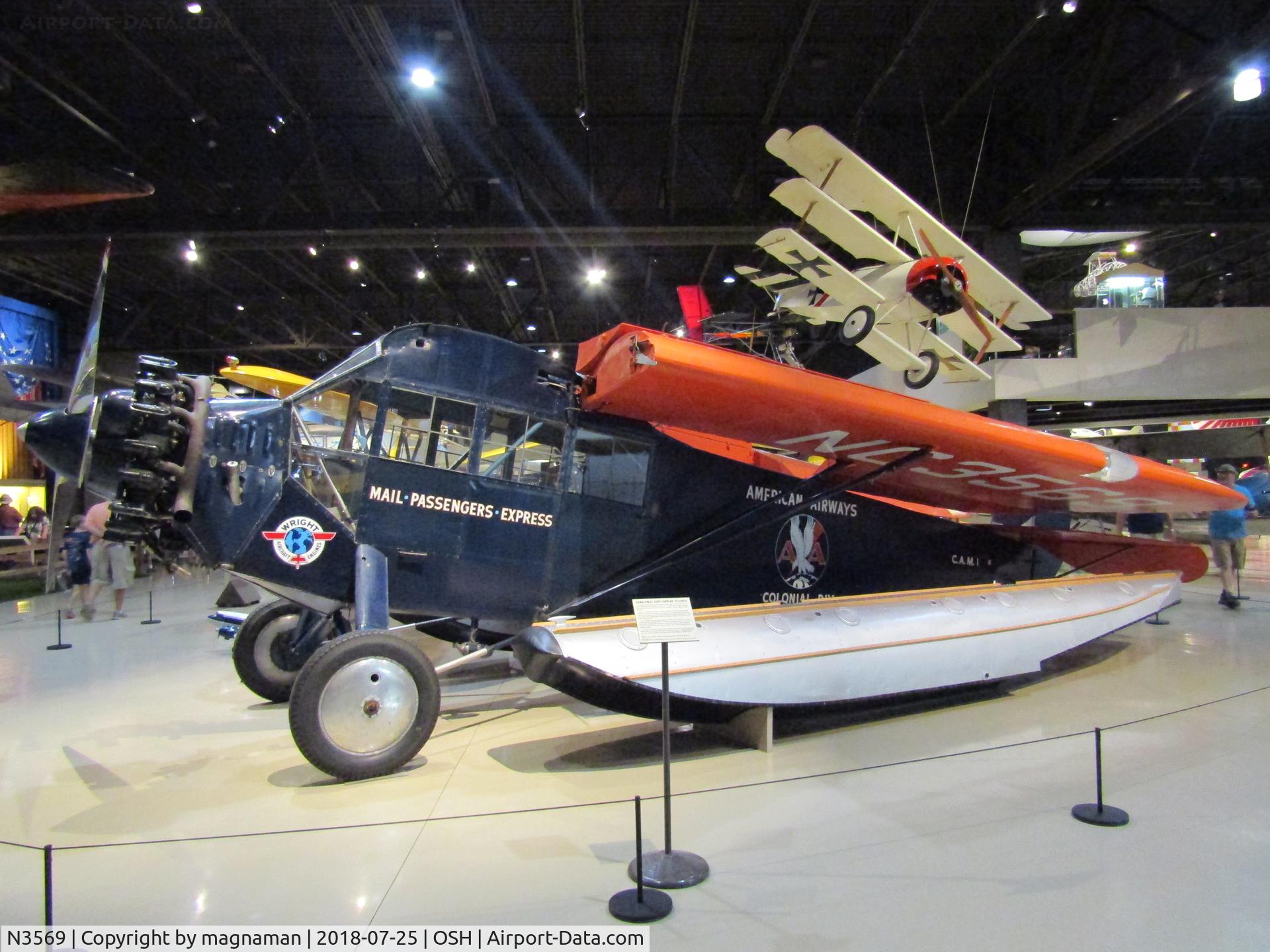 N3569, 1929 Fairchild FC-2-W2 C/N 35, good display aircraft at EAA museum