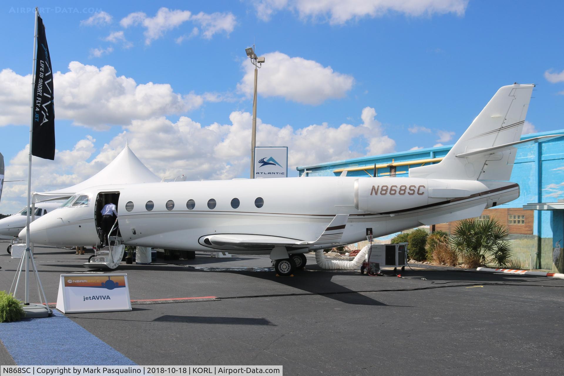 N868SC, 2009 Israel Aerospace Industries Gulfstream 200 C/N 232, Gulfstream 200