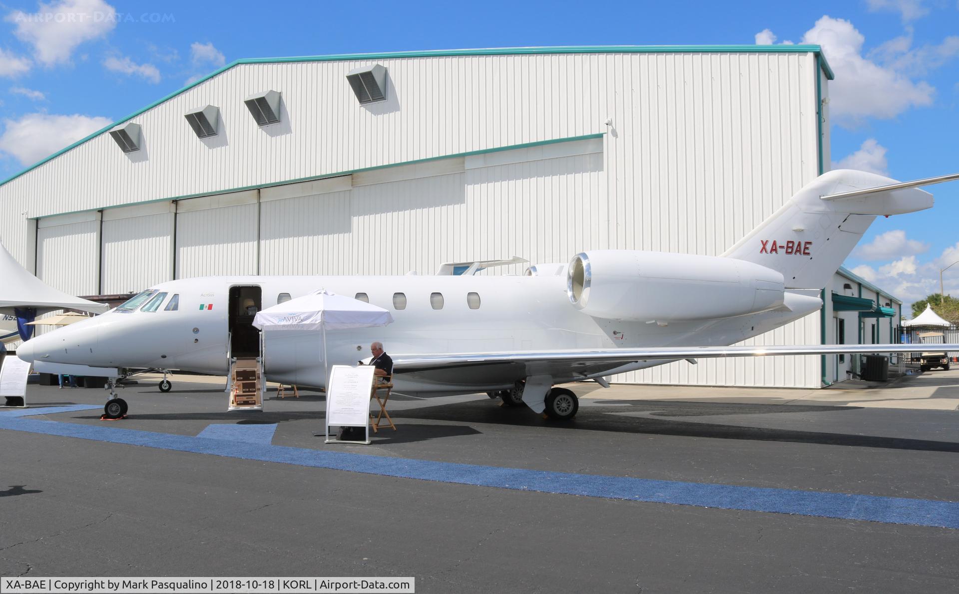 XA-BAE, 2000 Cessna 750 Citation X Citation X C/N 750-0136, Cessna 750