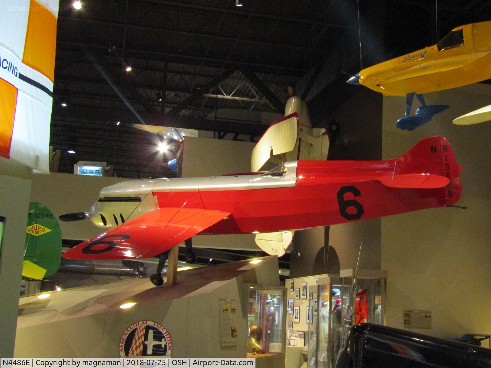 N4486E, Wittman D-12 Bonzo C/N 3, At EAA museum