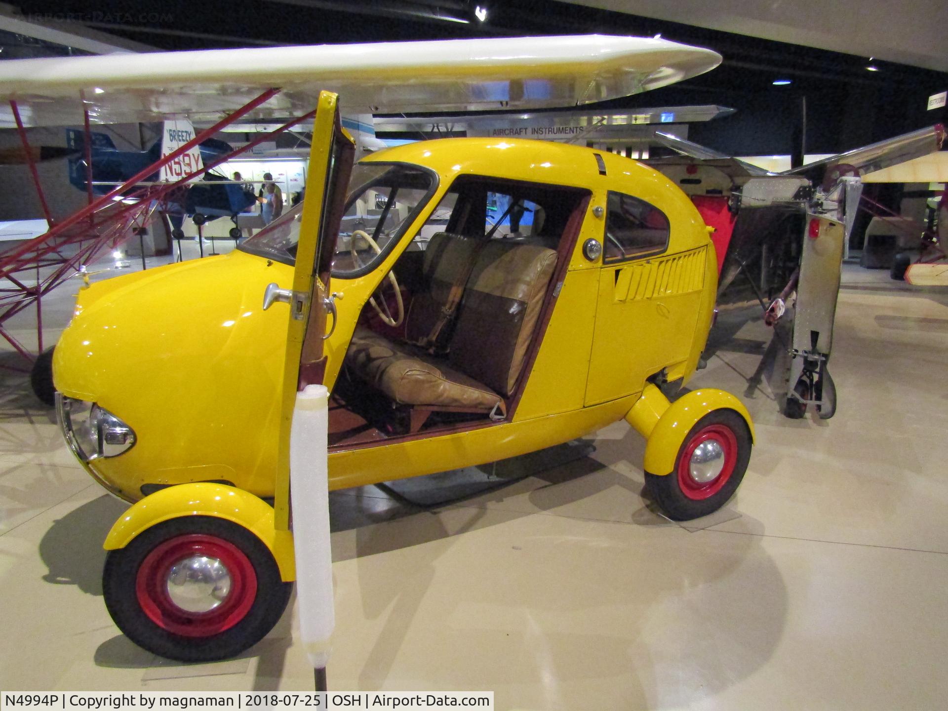 N4994P, 1949 Taylor Aerocar C/N 1, did this ever fly??