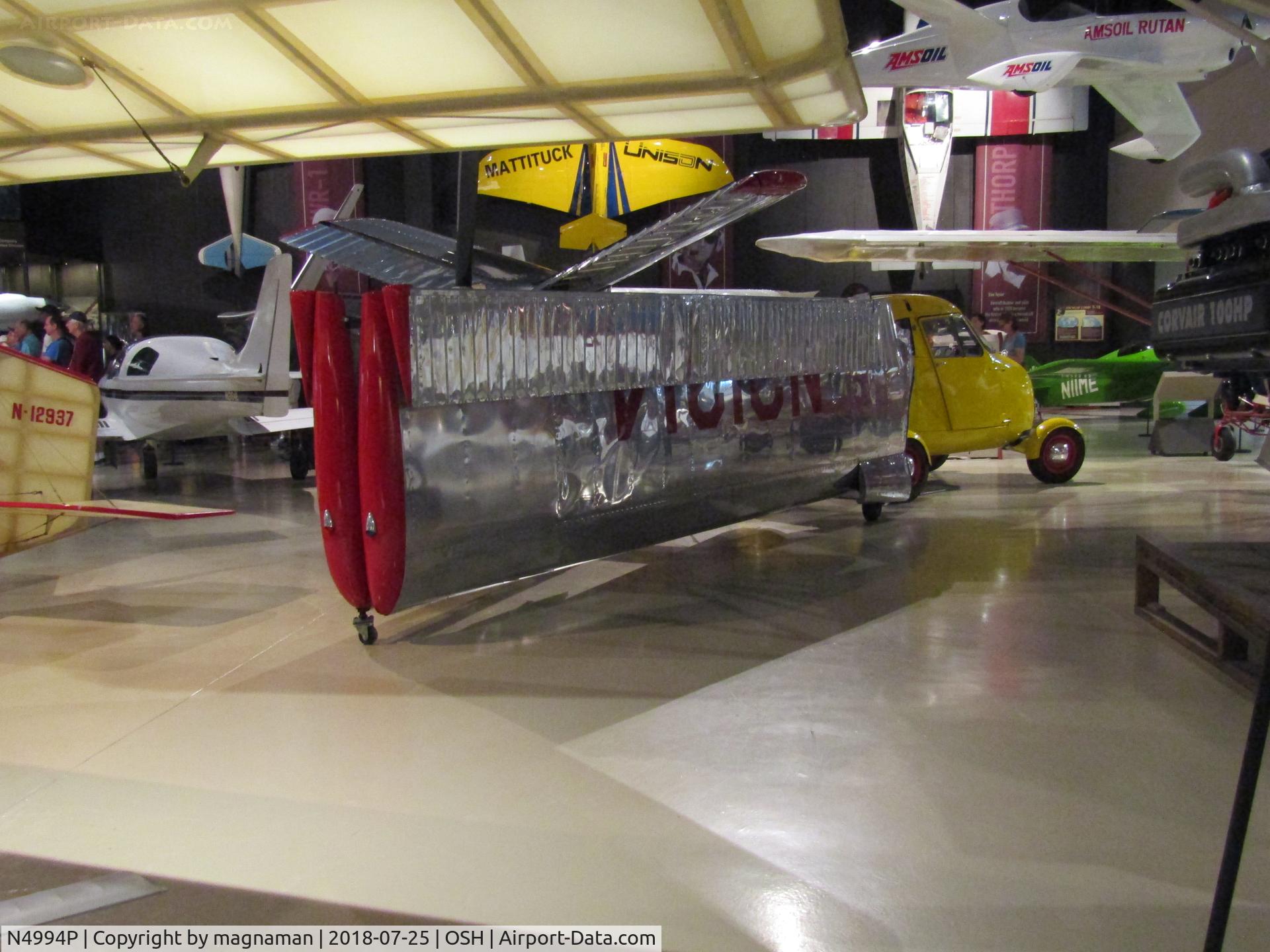 N4994P, 1949 Taylor Aerocar C/N 1, non flyer now at least